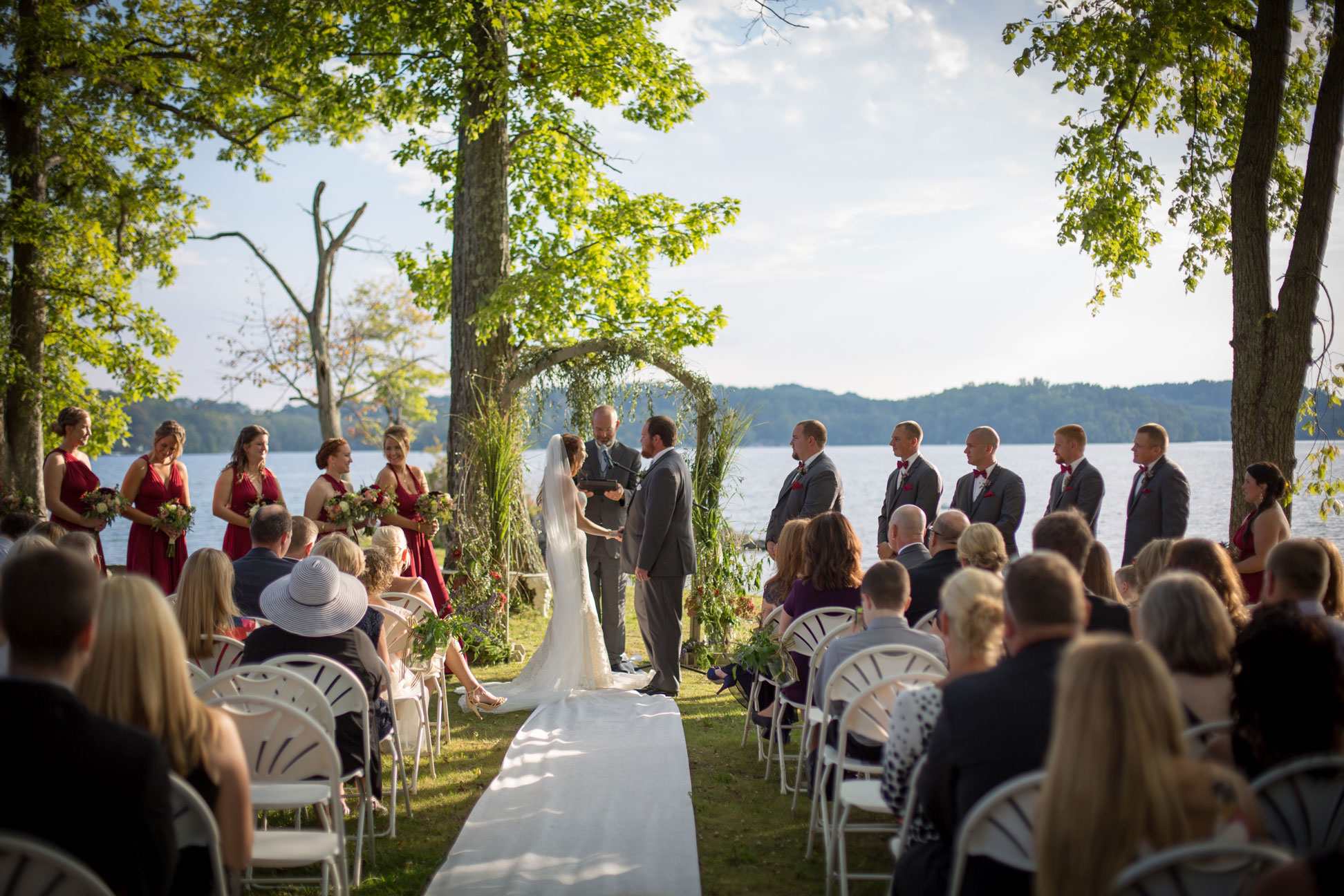 Perfect Wedding Speech lake side