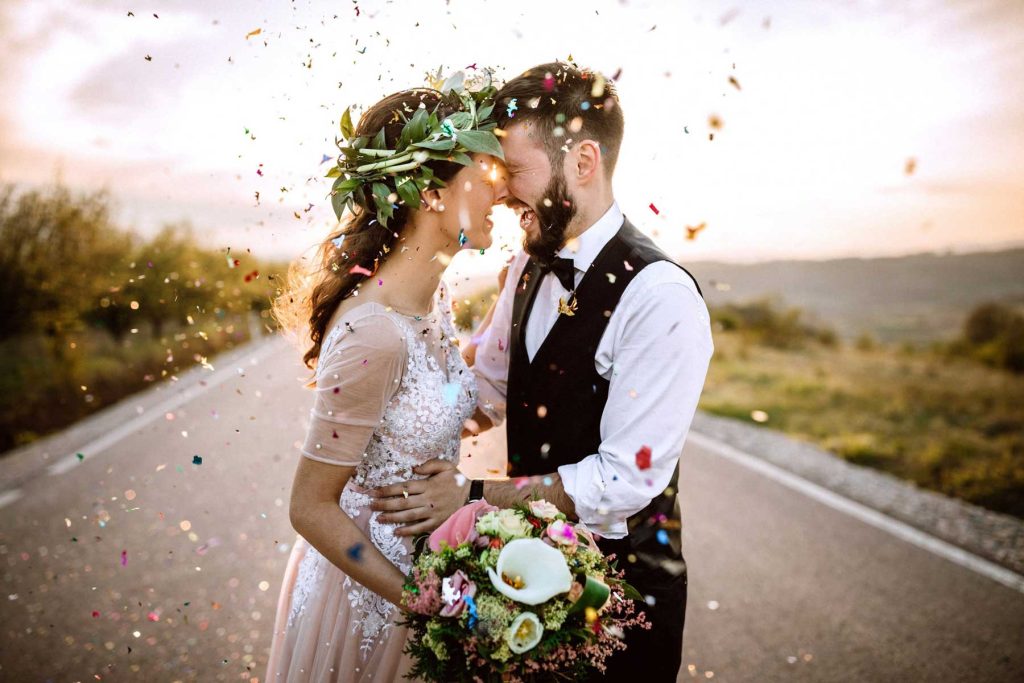 Seasonal Elegance in NJ Wedding 
