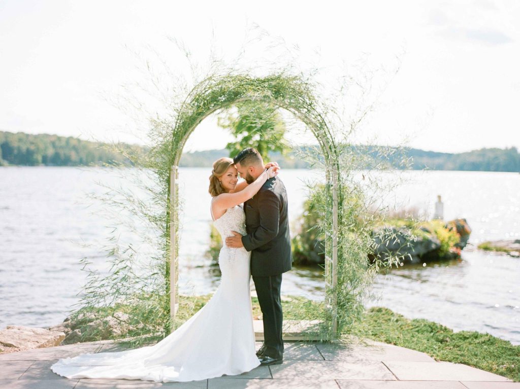 lakeside wedding