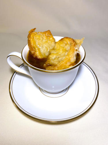 Classic French Onion Soup Cave-aged gruyere crouton